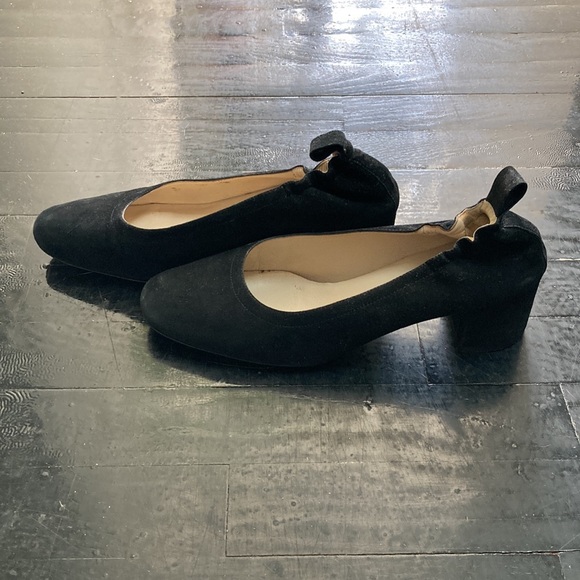 Everlane Black Italian Leather Day Heel 8 - Picture 5 of 5